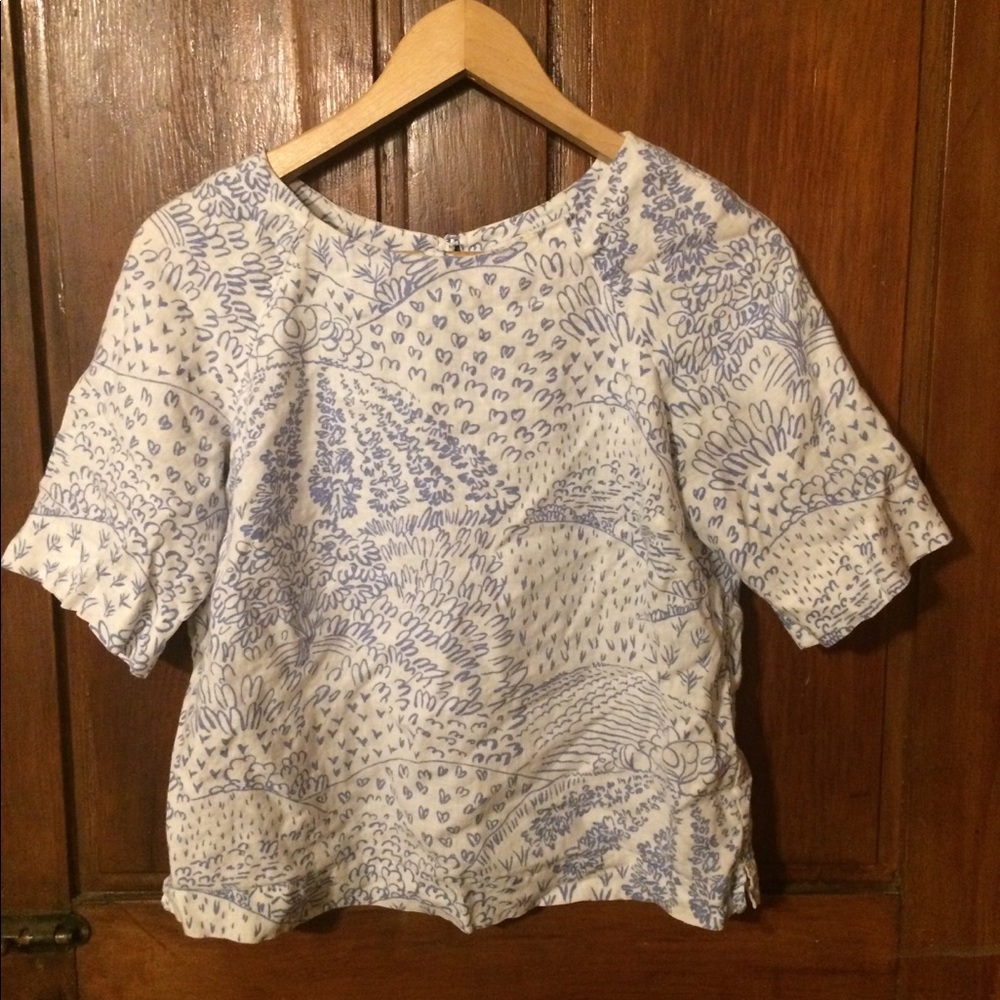 Boden Linen Blouse